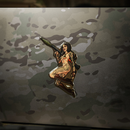 Naklejka Tactical girl #9 RPG Skandinavik  - Color