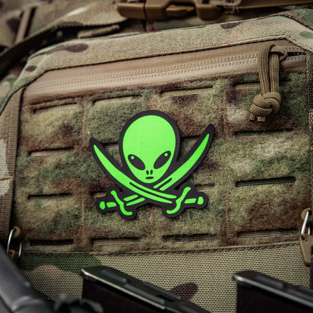 Naszywka UFO operator  - Black/Green