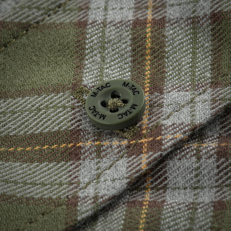 Koszula Lumberjack Cotton Shirt  - Olive/Grey