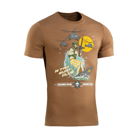 M-Tac Koszulka Surf Club  - Coyote Brown