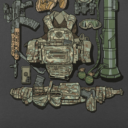 Koszulka My EDC  - Dark Grey