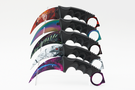 Stojak ekspozycyjny na noże BSH ADVENTURE S2