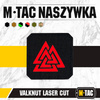 Naszywka Valknut Laser Cut  - Black/Red