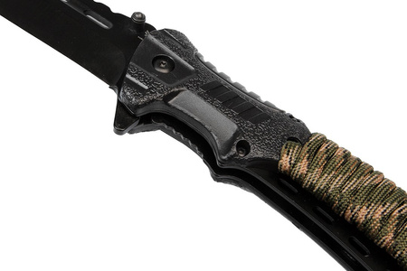 Nóż sprężynowy z krzesiwem HASTAA 02-HS-501