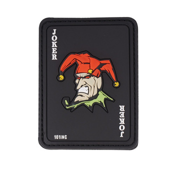 101 Inc. - Naszywka 3D - Joker - Czarna - 444130-5092