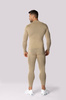 Legginsy termoaktywne ALPHA, męskie - Sand