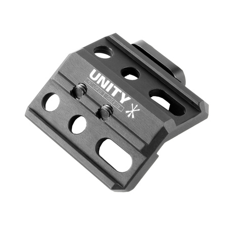 Unity Tactical - Montaż Fusion Micro Hub na szynę Picatinny - Czarny - FUS-MHB