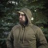 Bluza Hoodie Cotton Raglan Hard  - Dark Olive