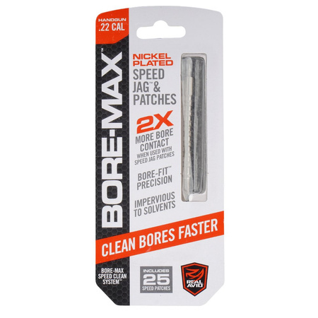 Real Avid - Przecierak do broni z uchwytem Bore-Max Speed Jag - .22 - AVBMJAG22