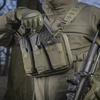 M-Tac Elastyczna Ładownica na 1 Magazynek Elite Cordura  - Ranger Green