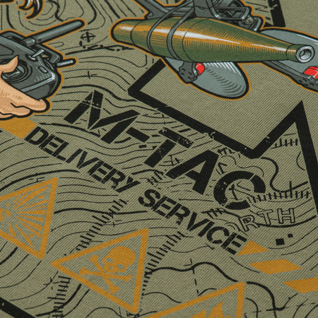 M-Tac Koszulka Delivery Service  - Light Olive