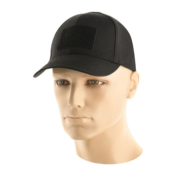 Czapka z Daszkiem Taktyczna Elite Flex Rip-Stop  - Black