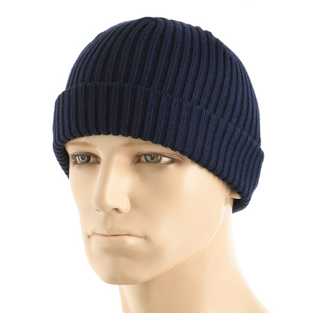 Czapka Dzianinowa 100% Akryl  - Dark Navy Blue