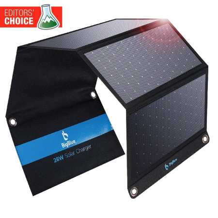 Panel Solarny BigBlue SolarPower 28W bez Amperomierzem (SunPower)