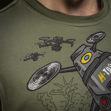 M-Tac Koszulka Dron  - Light Olive