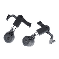 Earmor - Adaptery na hełm do ochronników słuchu M32 Mark4 - Czarny - M19C MARK4