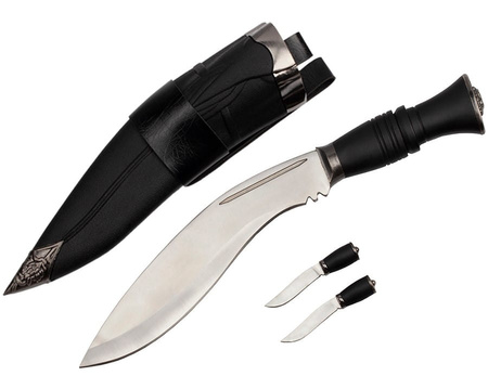 Maczeta Kukri BSH ADVENTURE + 2 Nożyki N-617