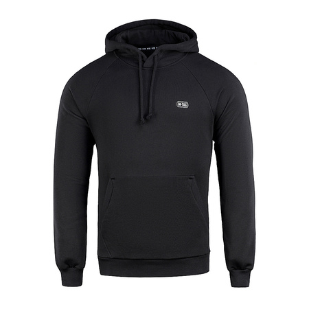 Bluza Hoodie Cotton Raglan  - Black