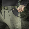Spodnie Soft Shell Winter  - Olive