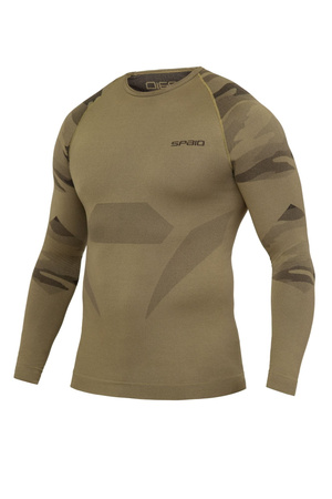 Koszulka termoaktywna TACTICAL, rękaw długi, męska - Forest Green