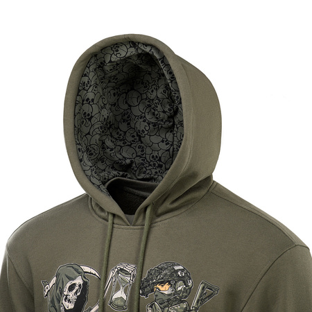 Bluza Hoodie Time  - Ranger Green