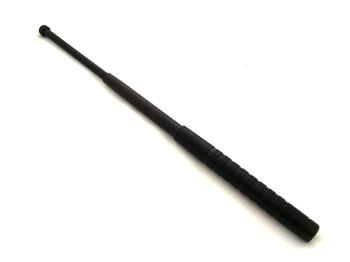 ESP - Hartowana kompaktowa pałka teleskopowa z klipsem - 18'' - Czarny - EXB-18HS BLK