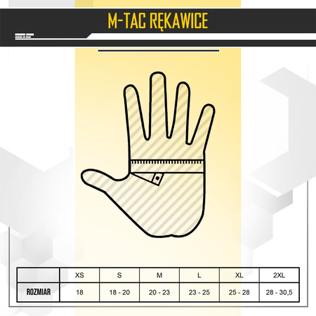M-Tac Rekawice Winter Soft Shell  - Olive