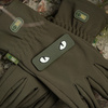 Naszywka Cat Eyes 3D PVC  - Olive