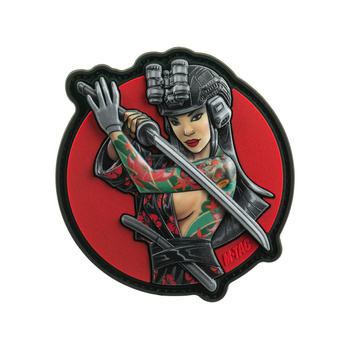 Naszywka Tactical Girl #3 Wodograj Szaszka Na Ramieniu PVC - Color