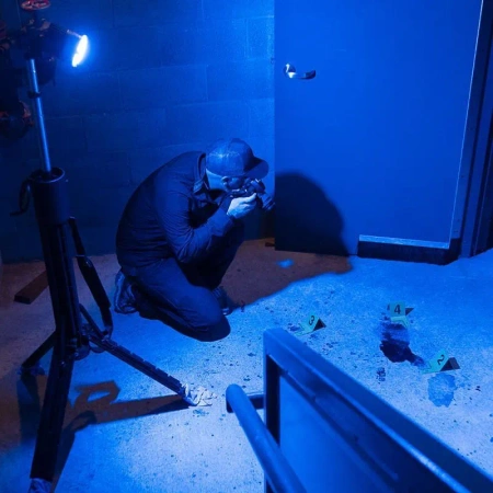 FoxFury Najaśnica Nomad® Forensic Blue 470nm [światło skupione lub rozproszone]