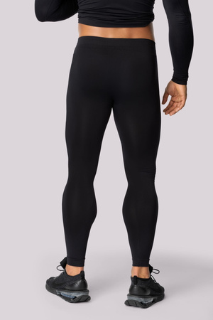 Legginsy termoaktywne ALPHA, męskie - Black