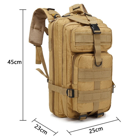Plecak Wojskowy BSH ADVENTURE PL-003C Coyote