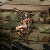 Naszywka Tactical girl #9 RPG PVC  - Color