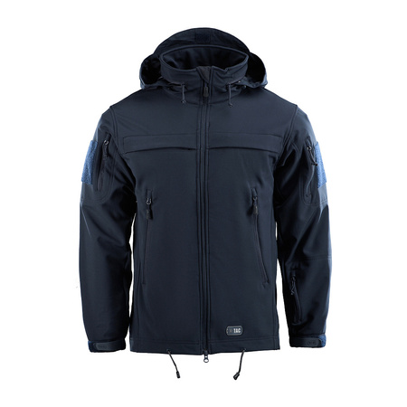 M-Tac Kurtka Soft Shell Police  - Dark Navy Blue