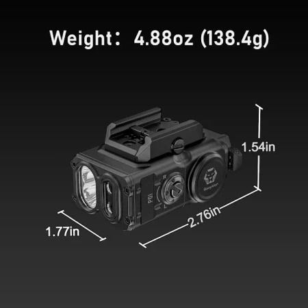 RovyVon GL5 Pro 4-in-1 Compact (Pistoletowa), Black, Śruba