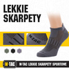 Lekkie skarpety sportowe  - Dark Grey