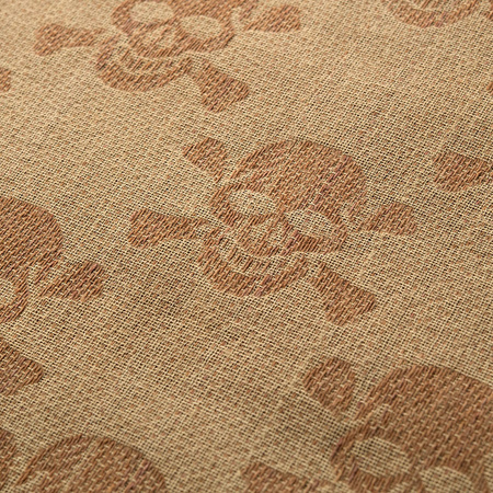 Chusta Męska Ochronna Shemagh Pirate Skull Coyote Brown  - Coyote Brown