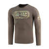 M-Tac Koszulka Logo z Długim Rękawem  - Dark Olive