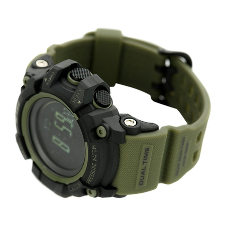 Zegarek Taktyczny Adventure Wojskowy Wielofunkcyjny  - Black/Olive