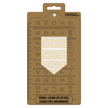 Ecopybook Tactical Szablon Symboli NATO  - Color
