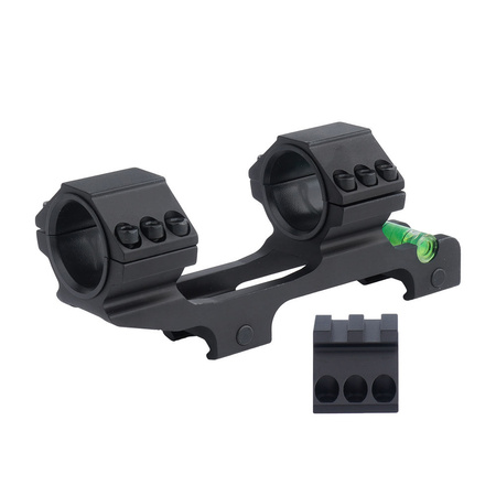 Vector Optics - Montaż do lunety jednoczęściowy z poziomicą - 30 mm - Picatinny - SCACD-08