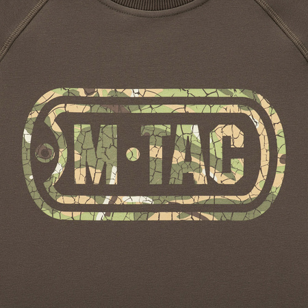 Bluza Raglanowa Logo  - Dark Olive