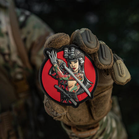 Naszywka Tactical Girl #3 Wodograj Szaszka Na Ramieniu PVC  - Color