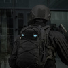 Naszywka Tiger Eyes Laser Cut (para)  - Black/Blue