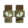 Naszywka Tiger Eyes Laser Cut (para)  - Multicam