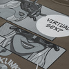 M-Tac Koszulka Comics Drone Girl  - Dark Olive
