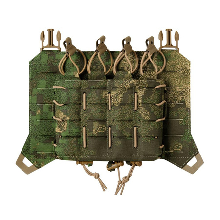 Direct Action - Panel przedni Spitfire® SMG Flap® - z 4 ładownicami - PenCott Wildwood - PC-SMFP-CD5-PWW