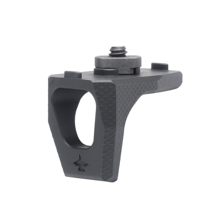 Kruk - Chwyt Handstop na szynę M-LOK - Aluminium - Armor Black - CRC9042