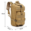 Plecak Wojskowy BSH ADVENTURE PL-003C Coyote