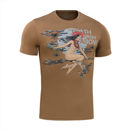 M-Tac Koszulka Death From Above Coyote Brown 2XL  - Coyote Brown